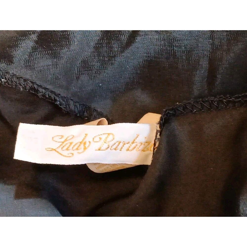 shirt 3X New womans Lady Barbizo Black Tank Top - Picture 7 of 8